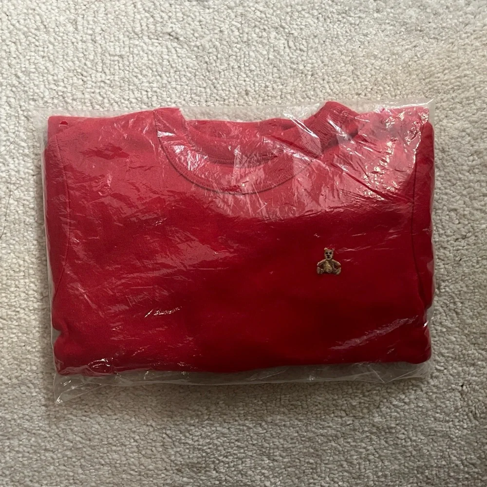Gap toddler, modern red, Organic Cotton Holiday PJ Set, 5 YRS